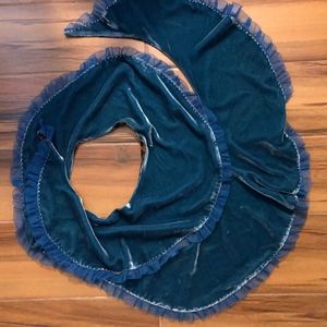 Betsey Johnson Velvet Scarf